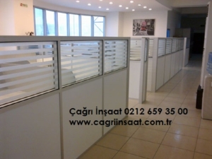 Ofis İçin Cam Bölme Sistemleri