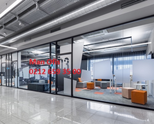 bölme duvar ofis iç mimari
